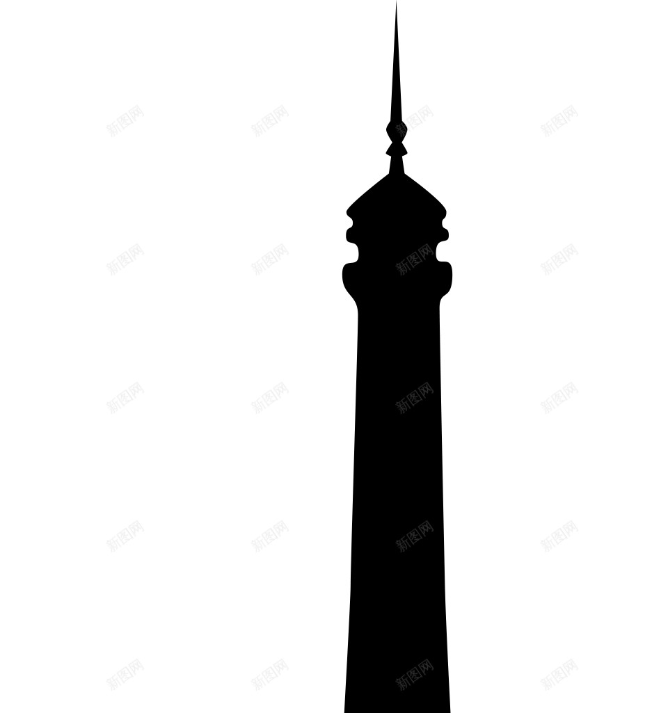 艾斐尔铁塔png免抠素材_新图网 https://ixintu.com 艾斐尔铁塔