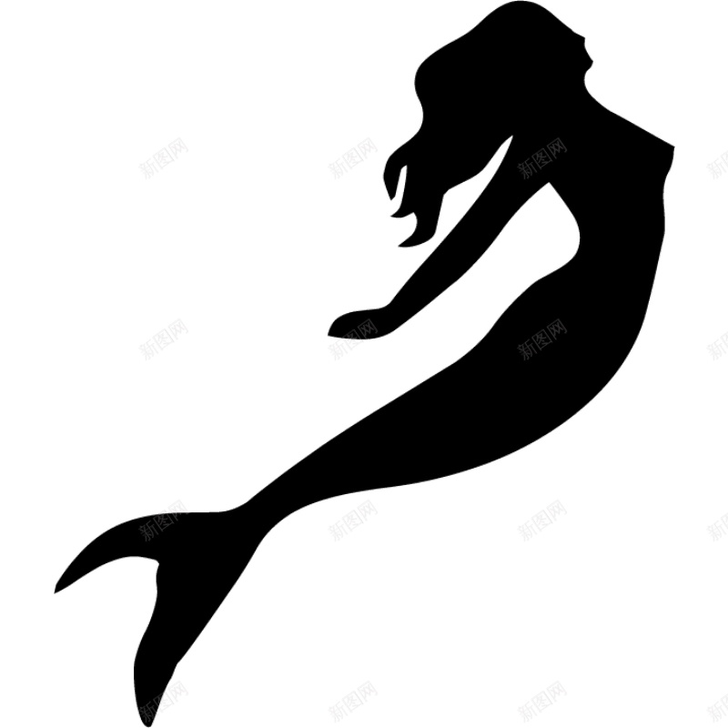美人鱼png免抠素材_新图网 https://ixintu.com 美人鱼