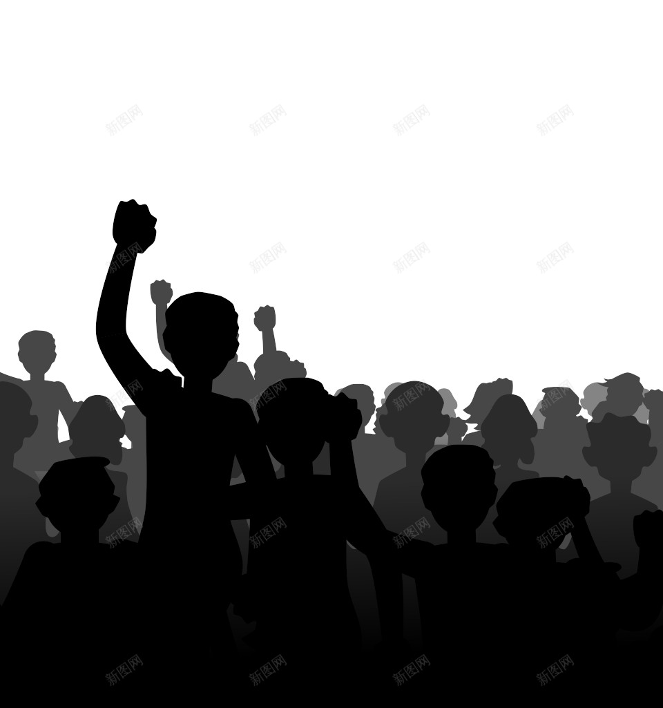 人群观众png免抠素材_新图网 https://ixintu.com 人群 观众