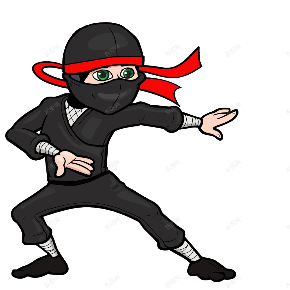 忍者png免抠素材_新图网 https://ixintu.com 忍者