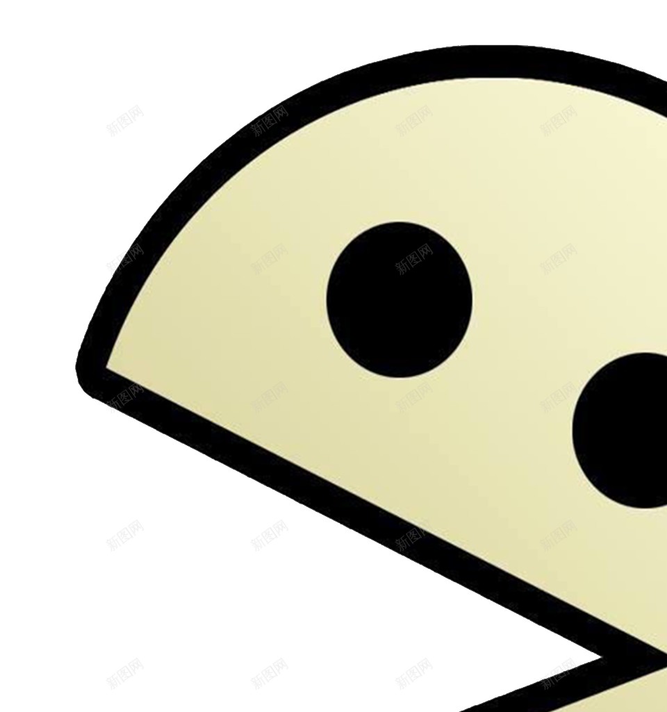 吃豆人吃豆png免抠素材_新图网 https://ixintu.com 吃豆 吃豆人