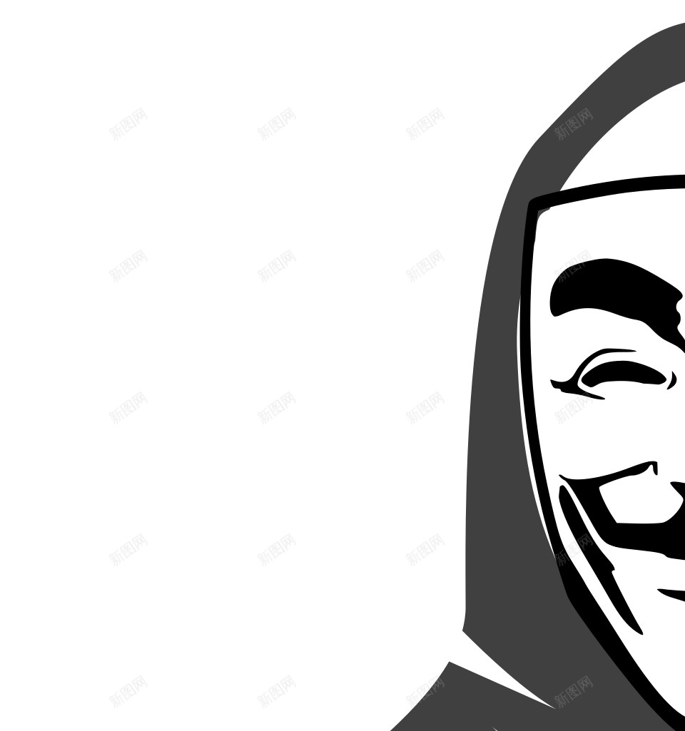 黑客png免抠素材_新图网 https://ixintu.com 黑客