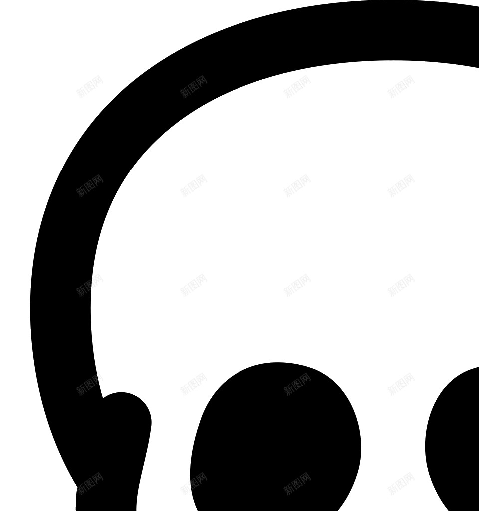 颅骨头骨png免抠素材_新图网 https://ixintu.com 头骨 颅骨