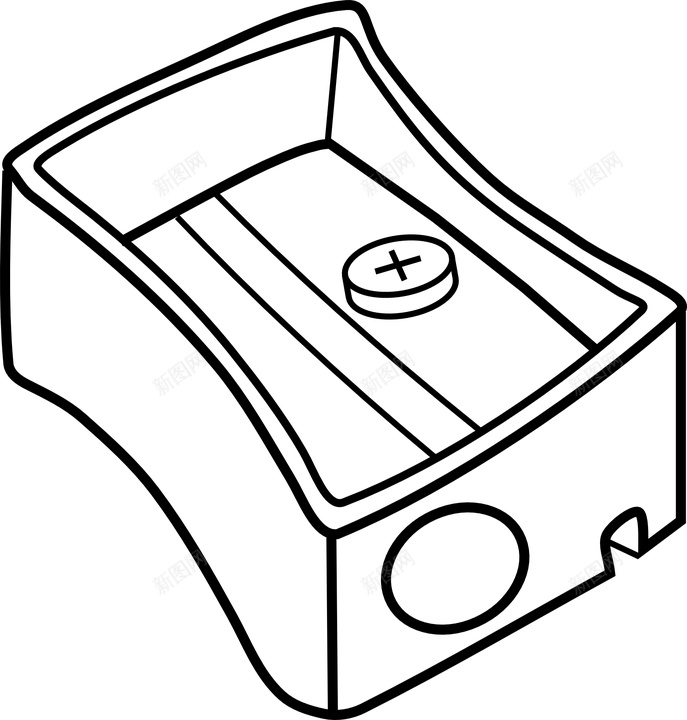 削铅笔器转笔刀png免抠素材_新图网 https://ixintu.com 削铅笔器 转笔刀