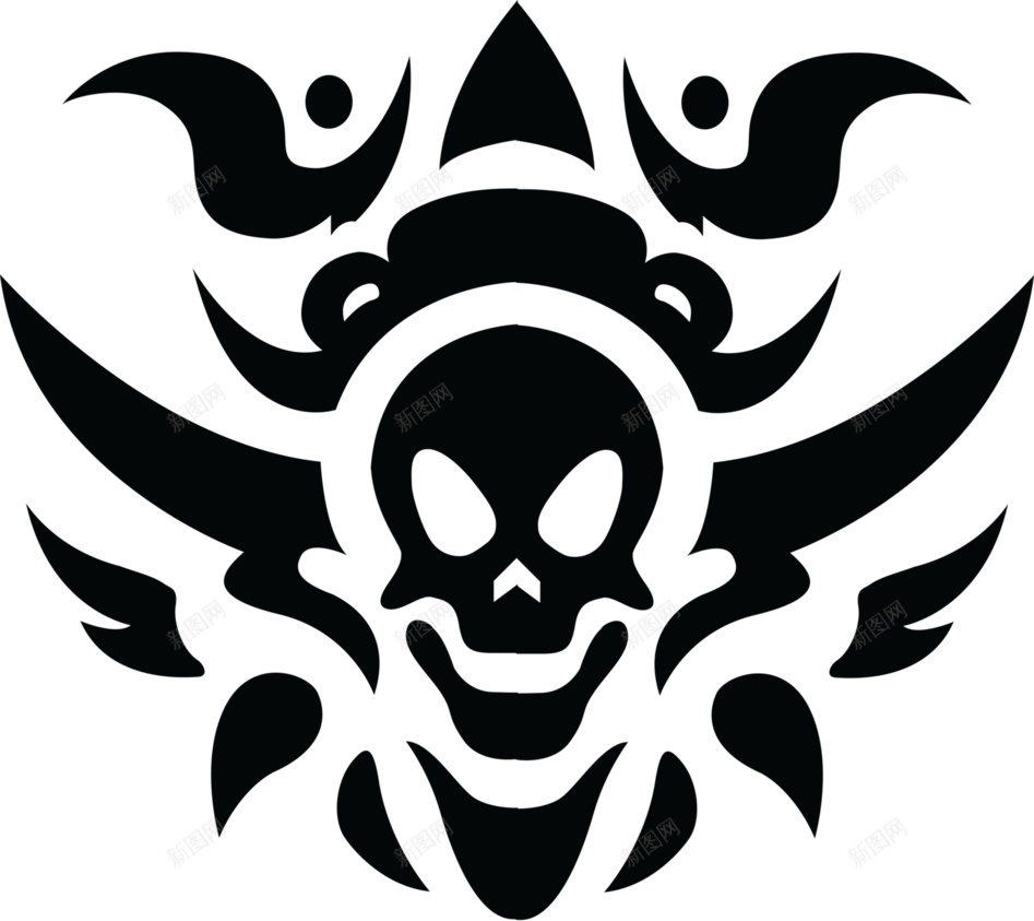 文身花纹png免抠素材_新图网 https://ixintu.com 文身 花纹