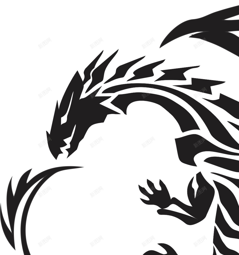 文身花纹png免抠素材_新图网 https://ixintu.com 文身 花纹