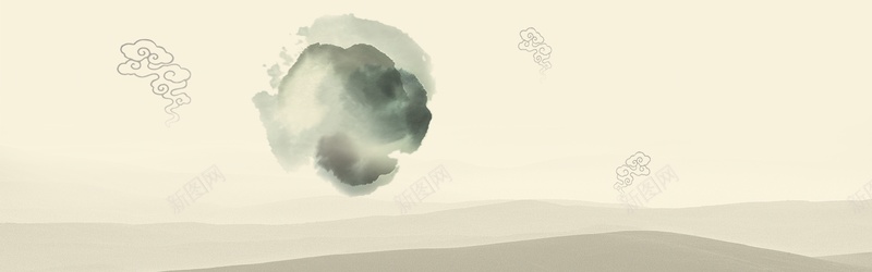 水墨简约中国风健康鞋子按摩养生jpg设计背景_新图网 https://ixintu.com 中国风 健康 养生 按摩 水墨 海报banner 简约 鞋子
