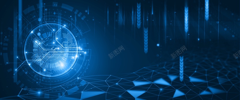 科技背景光效电路数据psd设计背景_新图网 https://ixintu.com 光效 数据 电路 科技背景