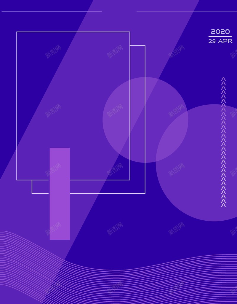 紫色简洁线条psd设计背景_新图网 https://ixintu.com 空间 简单 紫色 线条
