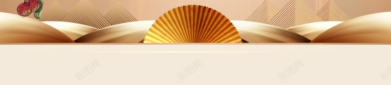 秋天背景立秋树枝鸟扇子psd设计背景_新图网 https://ixintu.com 扇子 树枝 秋天背景 立秋 鸟