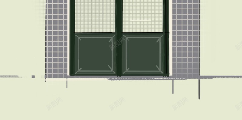 店铺房子面包店jpg设计背景_新图网 https://ixintu.com 店铺 房子 简约 面包店