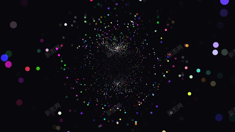 炫酷光点背景jpg设计背景_新图网 https://ixintu.com 光点 炫酷 科技 背景