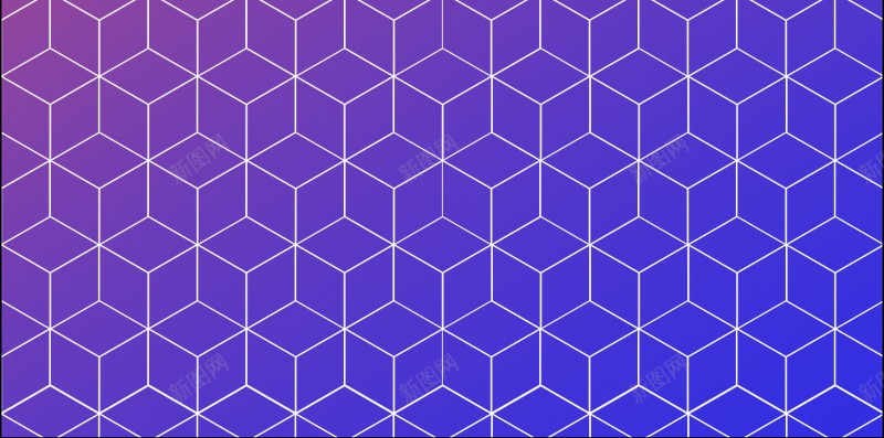 六边形红蓝渐变psd设计背景_新图网 https://ixintu.com 六角形科技 六边形 渐变 科技感 红蓝 背景