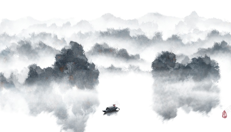 中国风背景创意素材psd设计背景_新图网 https://ixintu.com 中国风 背景 创意 素材