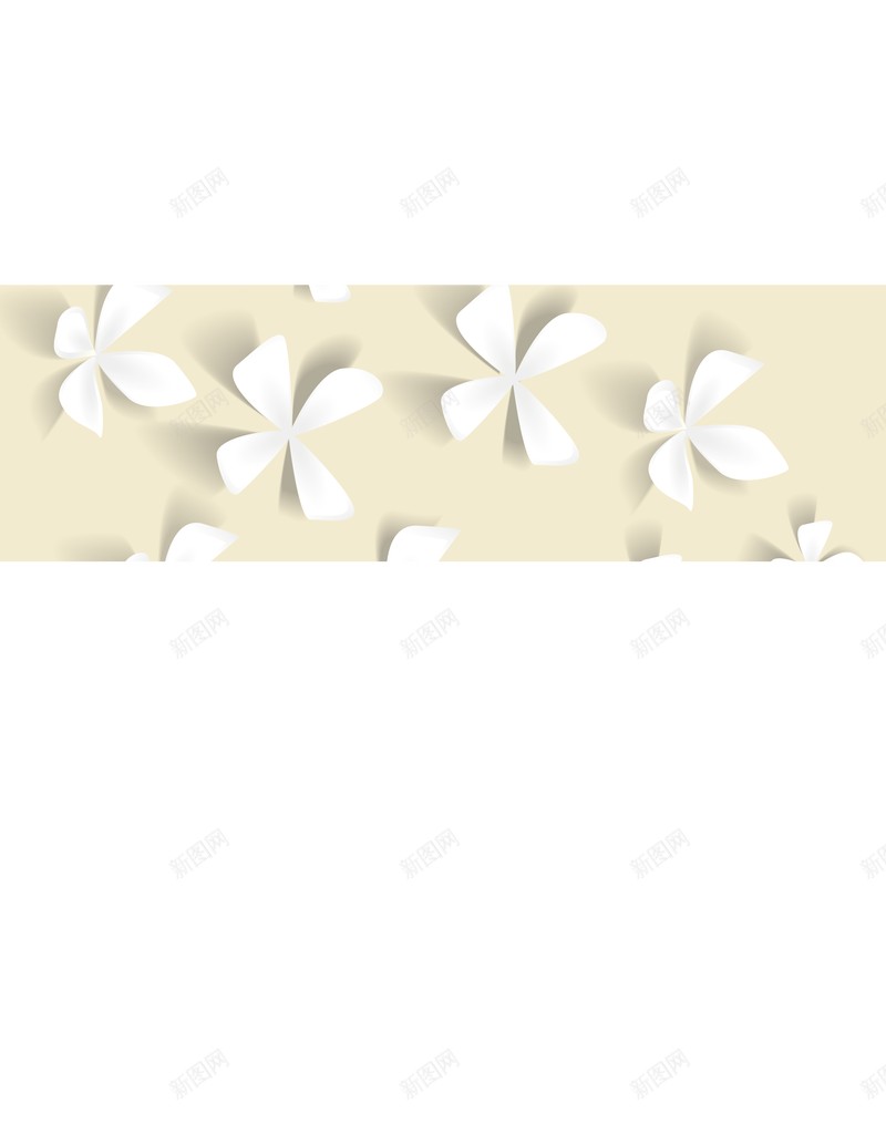 立体花jpg设计背景_新图网 https://ixintu.com 店铺背景 背景白色 小清新 立体花 文艺 简约