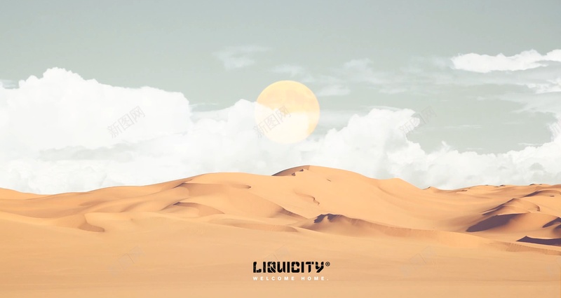 沙漠情缘之等你出现jpg设计背景_新图网 https://ixintu.com 唯美 沙漠 爱情 等待 等待爱情