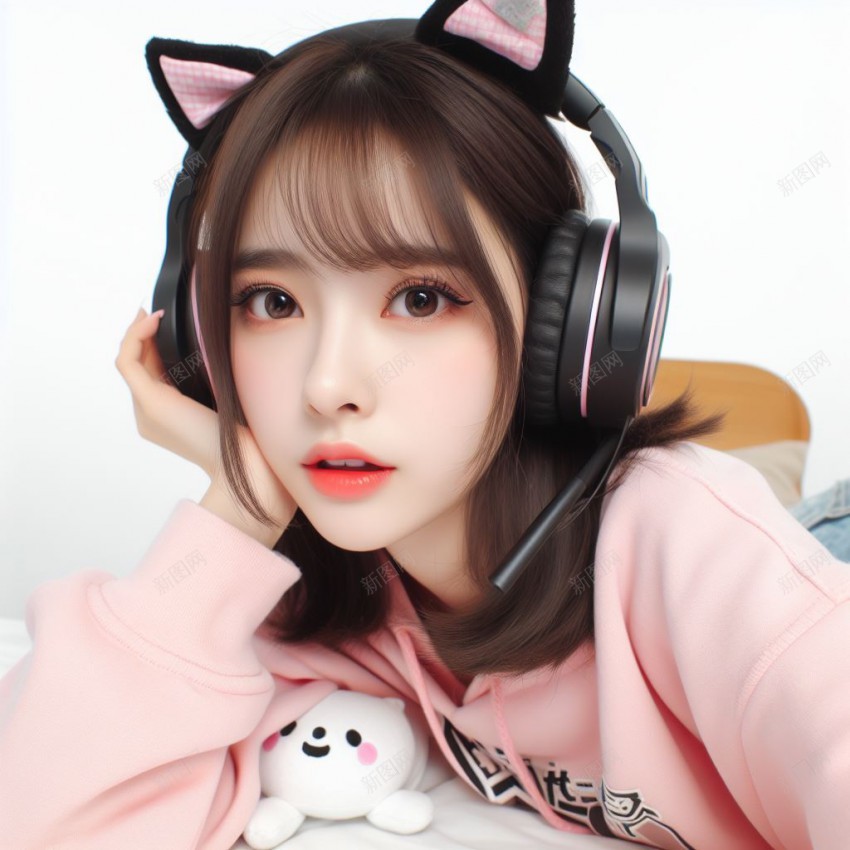 主播jpg设计背景_新图网 https://ixintu.com 主播 直播 女 女主播 女生 甜美 可爱女孩