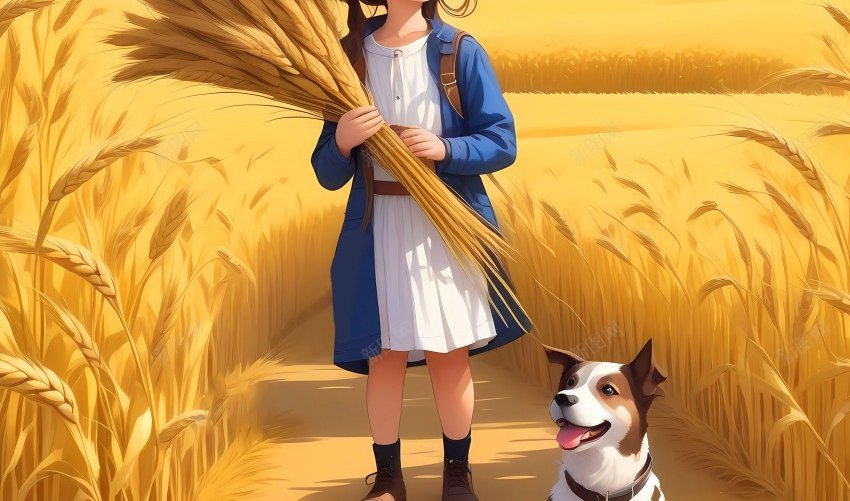 简约插画风二十四节气芒种长屏海报psd_新图网 https://ixintu.com 简约 插画 二十四节气 芒种 海报