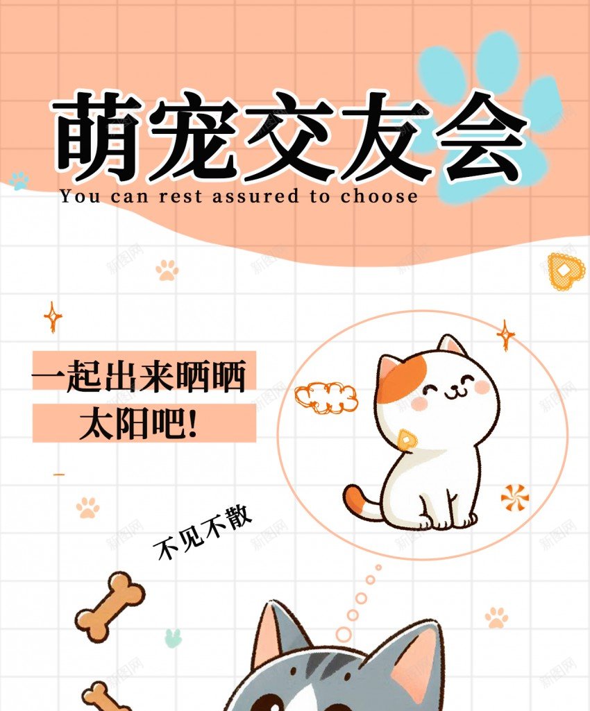 简约宠物活动原创长屏海报psd_新图网 https://ixintu.com 简约 宠物 活动 原创 海报 宠物节 萌宠 长屏海报 手机海报