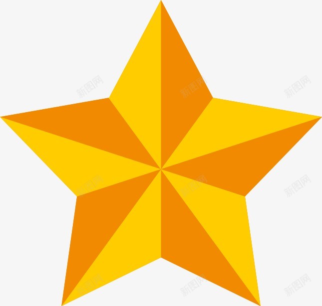 五角星五彩png免抠素材_新图网 https://ixintu.com 五角星 五角星五彩 彩色五角星