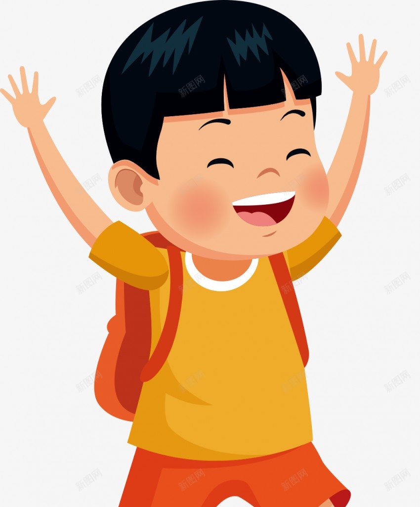 儿童14png免抠素材_新图网 https://ixintu.com 儿童 学生 孩子 少儿 小学生 少年