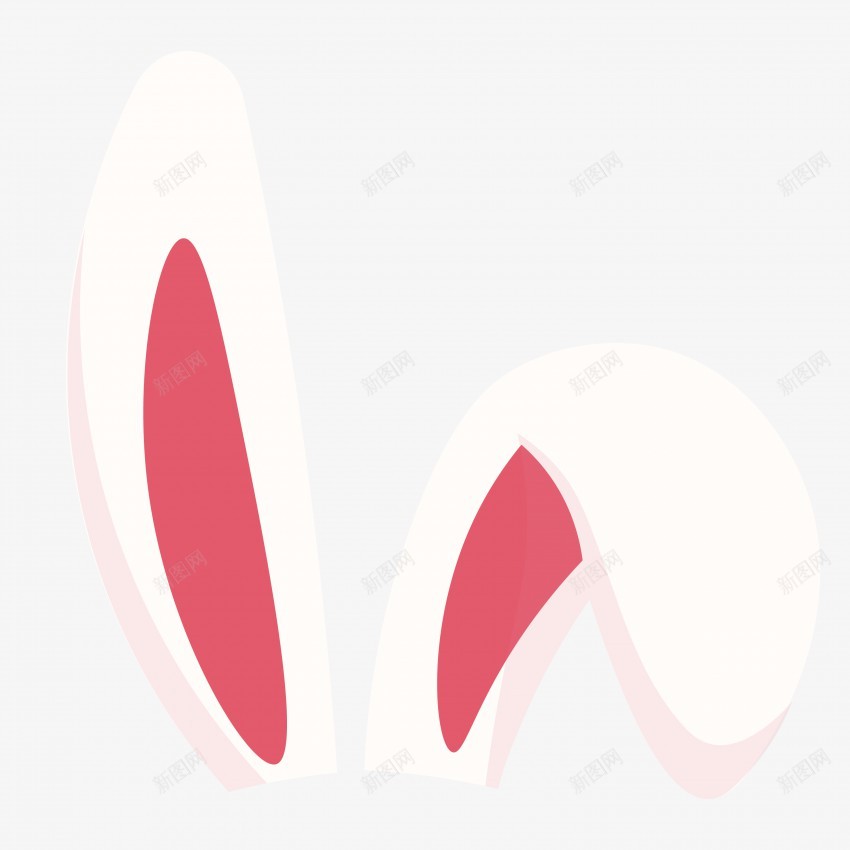 兔耳png免抠素材_新图网 https://ixintu.com 兔耳 兔子