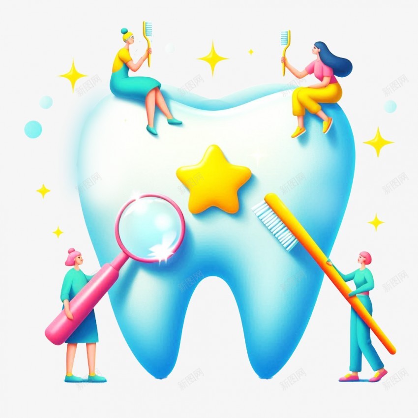 口腔元素png免抠素材_新图网 https://ixintu.com 口腔 牙齿 口腔卫生 口腔清洁