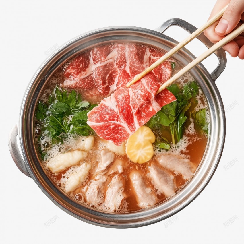 麻辣烫火锅png免抠素材_新图网 https://ixintu.com 麻辣烫 小吃 肉卷 火锅 美味 食材 鲜肉 青菜 香菇 多样化 小吃 美食 火锅食财