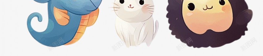 可爱的卡通动物群png免抠素材_新图网 https://ixintu.com 动物 动物群 简笔画 彩绘动物 组合 伙伴 手绘图 可爱 立体 动物素材