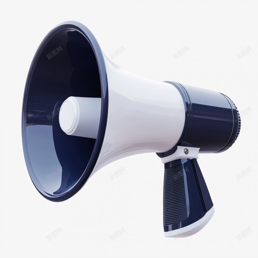 白色大喇叭png免抠素材_新图网 https://ixintu.com 3D喇叭 传播信息 促销喇叭 卡通喇叭 号外 喇叭 喇叭元素 喇叭图标 喇叭素材 播音 电商喇叭 AI元素
