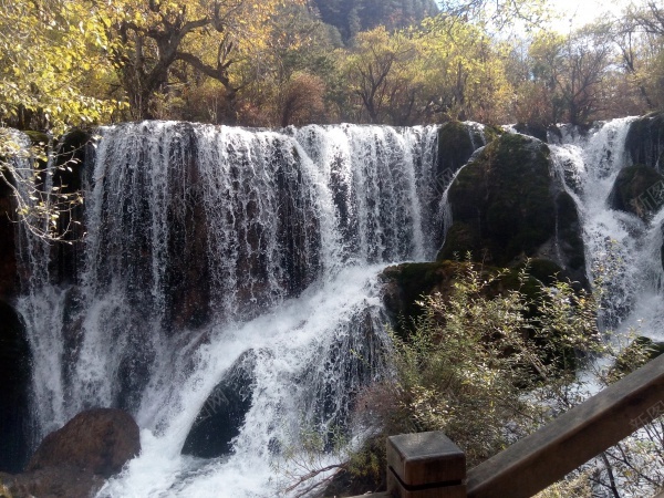 九寨沟清澈见底碧蓝色的湖水青山美景jpg_新图网 https://ixintu.com 九寨沟 清澈 湖水 美景 蓝色 青山