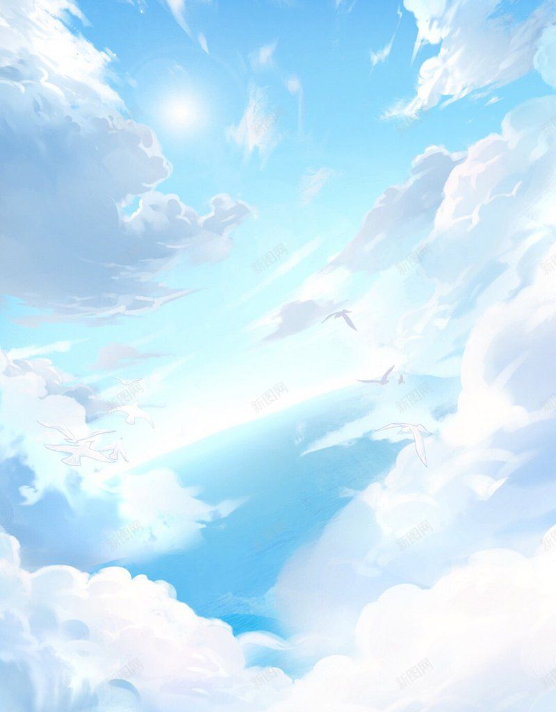 H5全屏背景Skyjpg设计背景_新图网 https://ixintu.com H5全屏背景 Sky