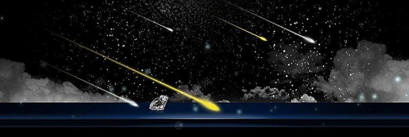 星空背景淘宝首页背景bannejpg设计背景_新图网 https://ixintu.com 星空背景
