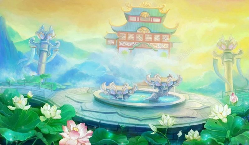 古风背景场景jpg设计背景_新图网 https://ixintu.com 古风背景 场景