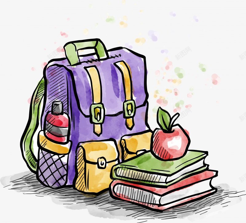 开学季PNS透明底png免抠素材_新图网 https://ixintu.com PNS透明底 开学季