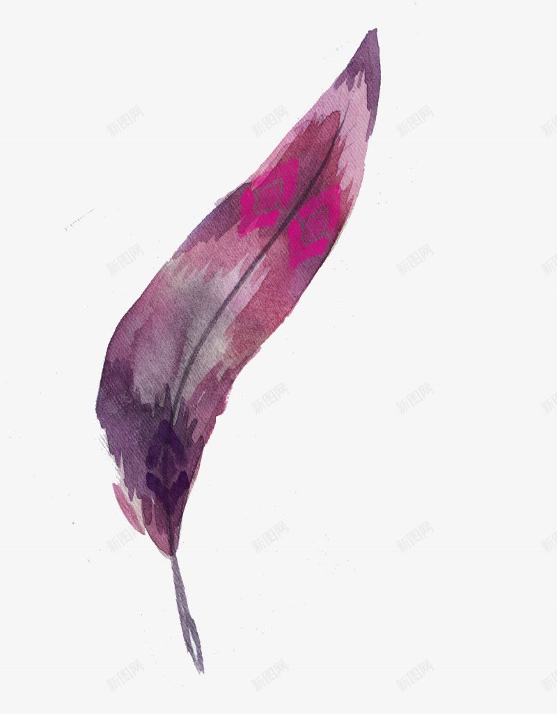 水彩粉灰白渐变花羽毛绘画图png免抠素材_新图网 https://ixintu.com 水彩羽毛 创意绘画 花彩羽毛 粉红白 渐变 绒毛 创意的 简笔画 涂画 插图 羽毛