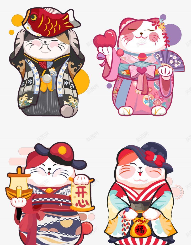 日本招财猫可爱Q版卡通招财猫手绘风可爱透明圣诞元旦png免抠素材_新图网 https://ixintu.com Q版 卡通 可爱 手绘风可爱 招财 日本招财猫 猫 透明