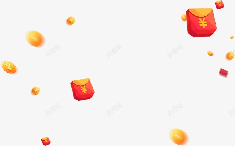 金币雨红包png免抠素材_新图网 https://ixintu.com 金币雨 红包 金币素材 丝带 人民币 黄金 促销 新图网 桃心 活动 电商元素