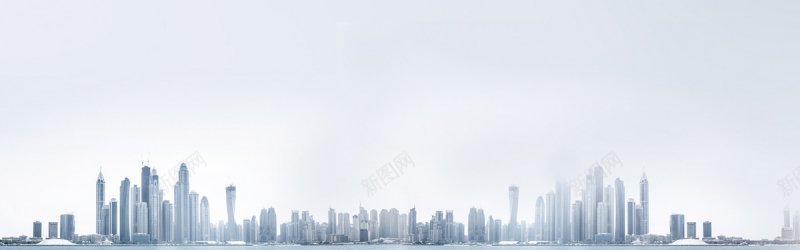 灰色背景图banner场景城市jpg设计背景_新图网 https://ixintu.com 场景 城市