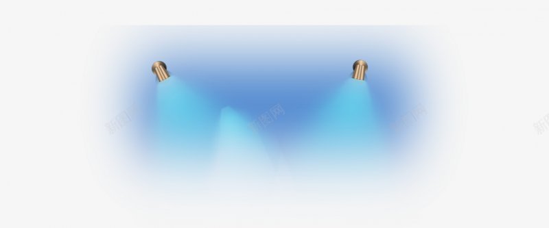 射灯灯罩效果光效光线png免抠素材_新图网 https://ixintu.com 光效 光线 灯光 灯罩效果 射灯 蓝光 装饰 效果