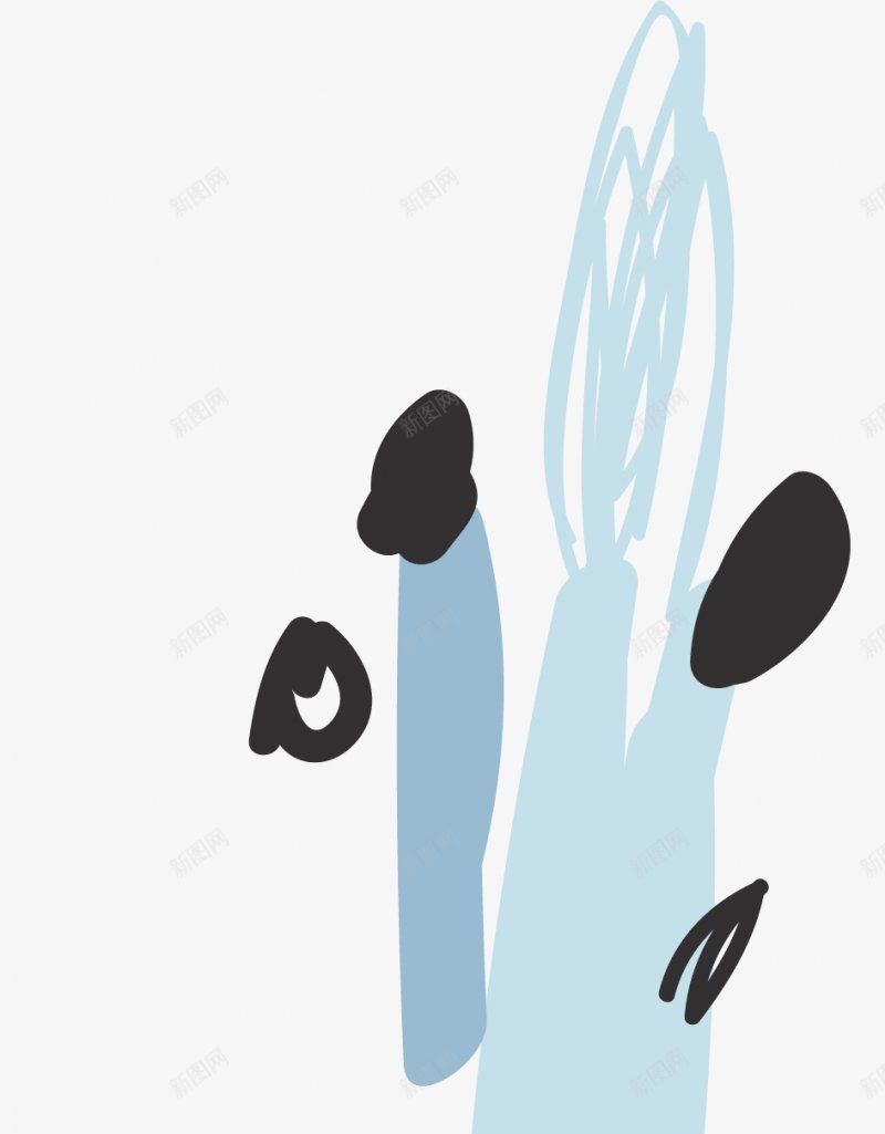 卡通蓝色枝叶墨色果实绘画图png免抠素材_新图网 https://ixintu.com 水彩画 手绘漫画 蓝色 枝叶 墨色果实 涂鸦 创意的 绘画装饰 篮彩涂 插图