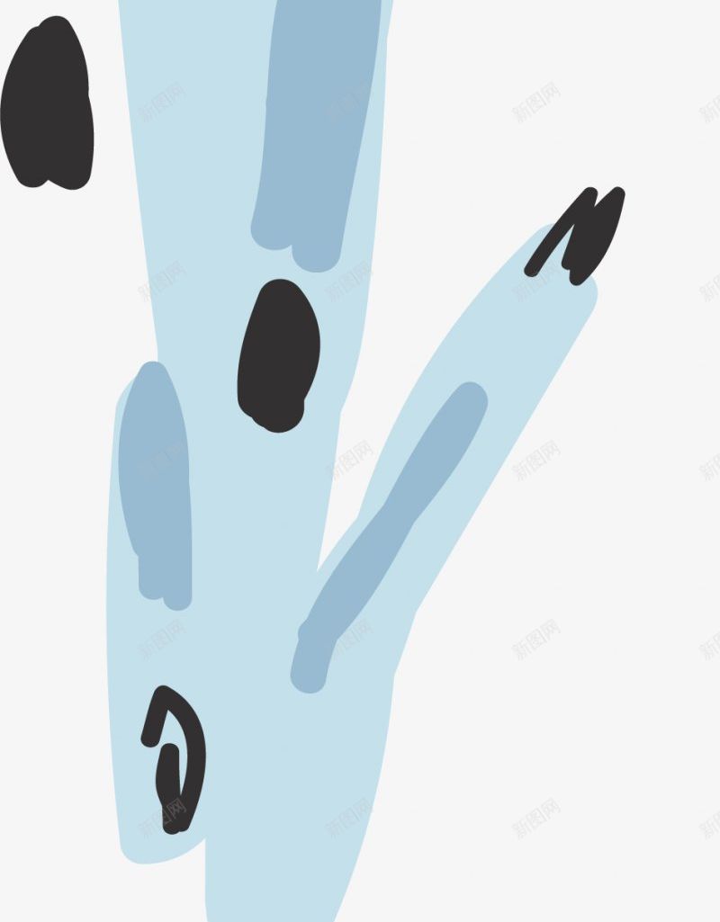 卡通蓝色枝叶墨色果实绘画图png免抠素材_新图网 https://ixintu.com 水彩画 手绘漫画 蓝色 枝叶 墨色果实 涂鸦 创意的 绘画装饰 篮彩涂 插图