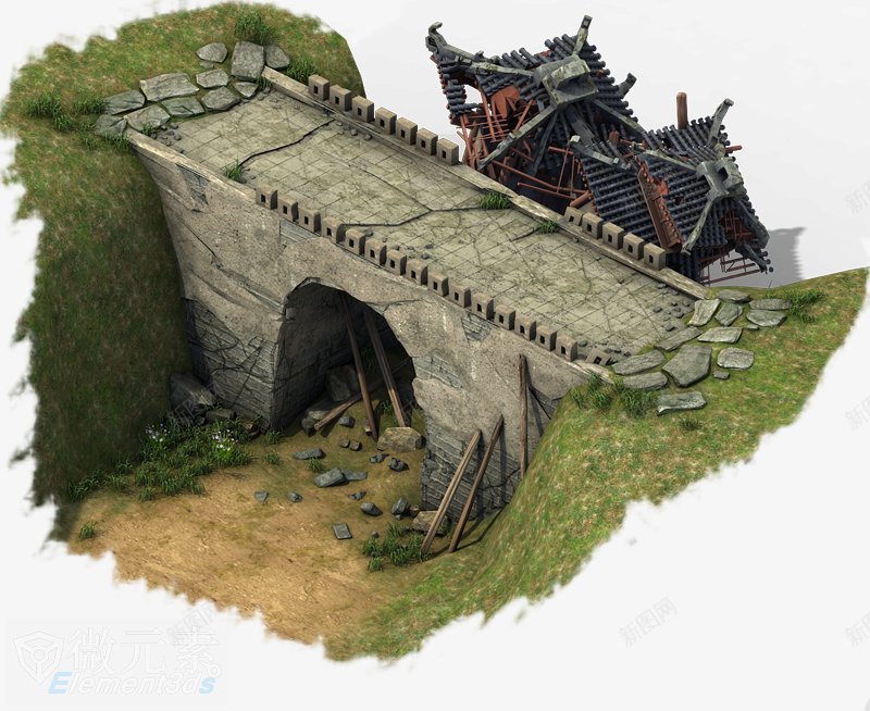 T007石桥01A古代房屋png免抠素材_新图网 https://ixintu.com T007石桥01A 古代房屋