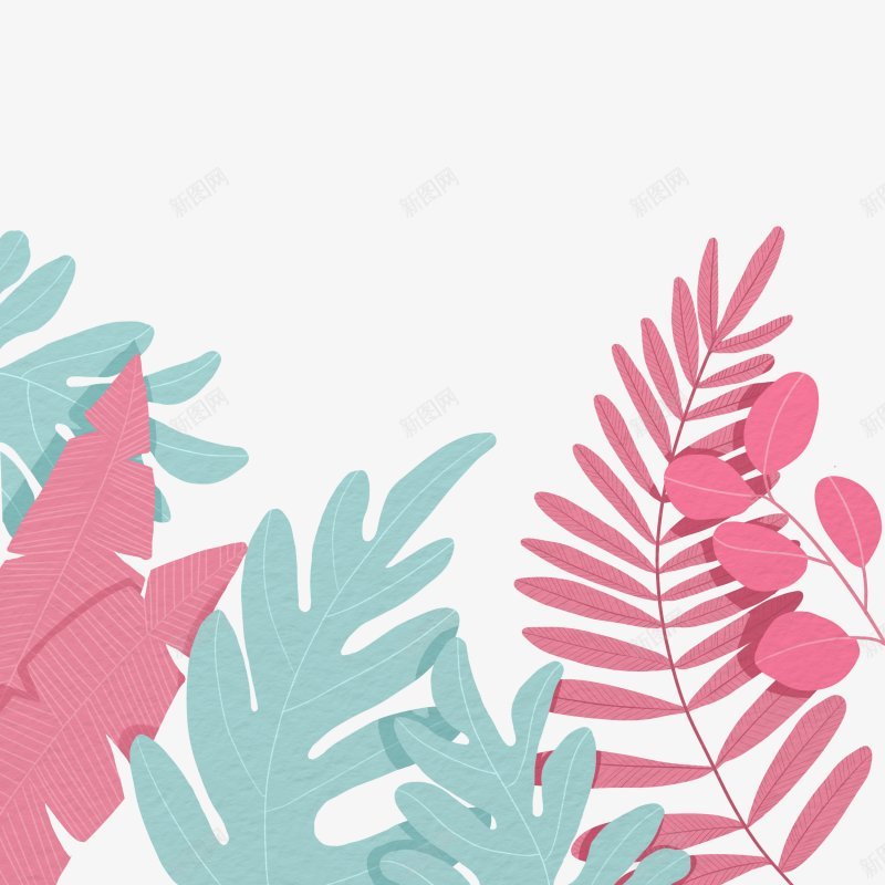 手绘植物插画PNS透明底png免抠素材_新图网 https://ixintu.com PNS透明底 手绘植物 插画