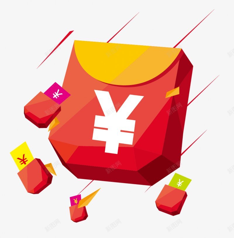 红包PNS透明底png免抠素材_新图网 https://ixintu.com PNS透明底 红包