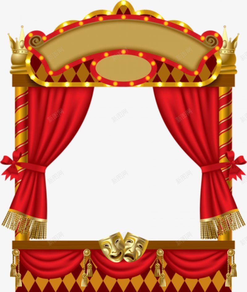 红色幕布演出舞台背景png免抠素材_新图网 https://ixintu.com 红色幕布 帷幕 灯光 灯饰 帷挡 场地 金色装饰 幕布 开演 演出 舞台 背景 舞美 透明 表演