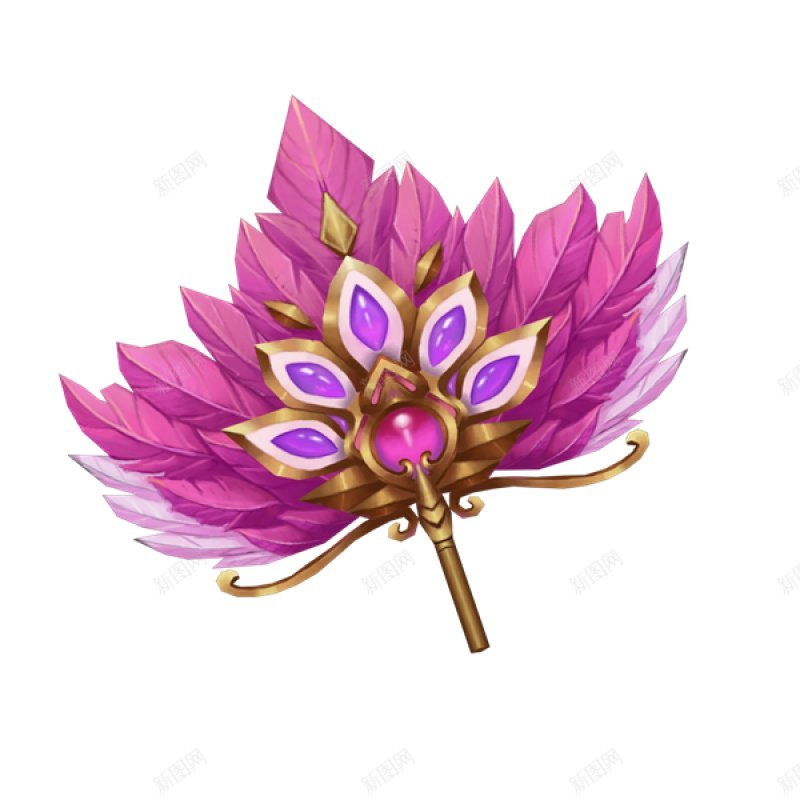 扇子女c传奇武器png免抠素材_新图网 https://ixintu.com c 传奇武器 扇子女