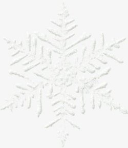 手绘圣诞节雪花装饰元素素材