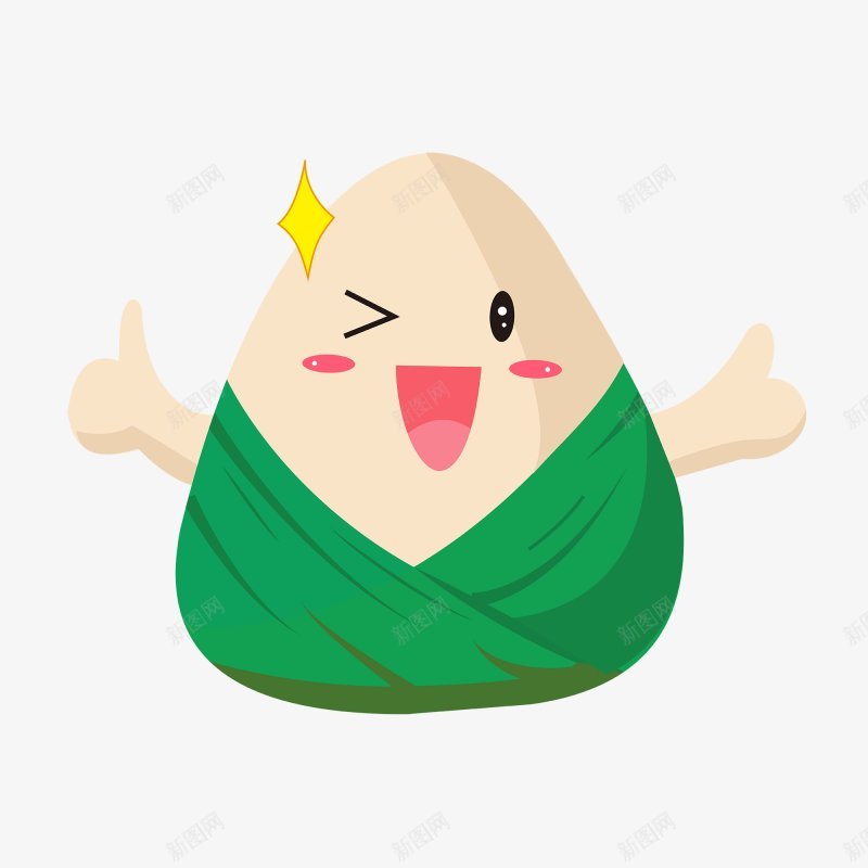 端午节粽子卡通元63节日活动png免抠素材_新图网 https://ixintu.com 端午节 粽子卡通元 节日活动