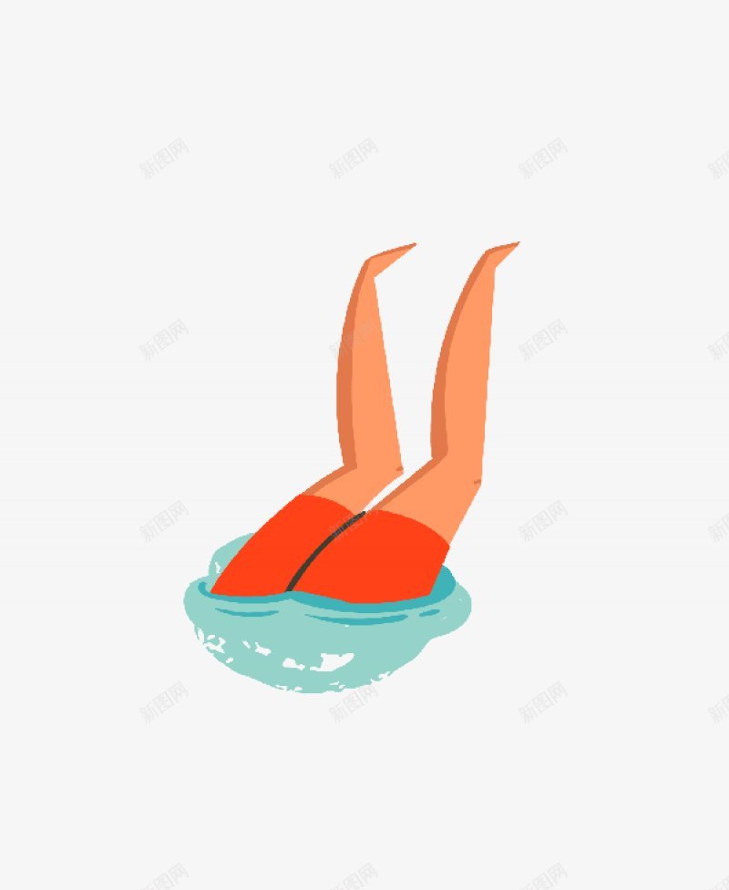 夏日沙滩女孩手绘插画及合集包SummerChipng免抠素材_新图网 https://ixintu.com Child Summer set 免扣手绘彩绘水彩插画